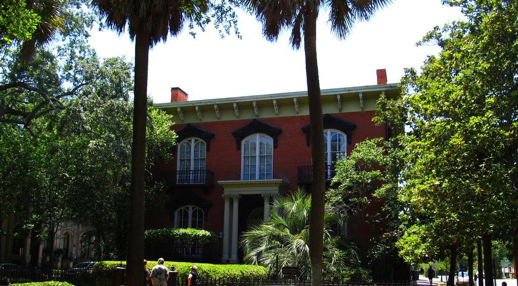 Mercer-Williams House, Monterey Square, Savannah, Georgia